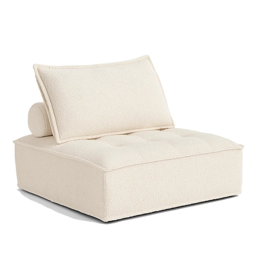 Piedmont Single Floor Sofa – Cream White