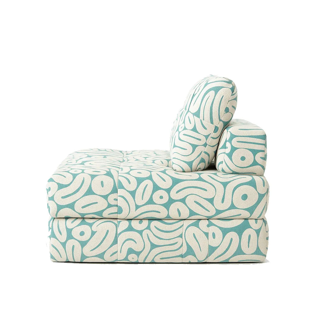 MintLoom Single Floor Sofa — Boneless Compression Chair for Small Spaces