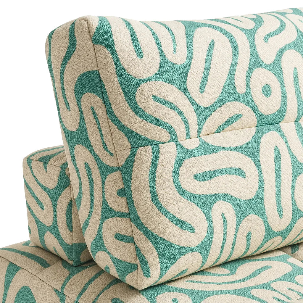 MintLoom Single Floor Sofa — Boneless Compression Chair for Small Spaces