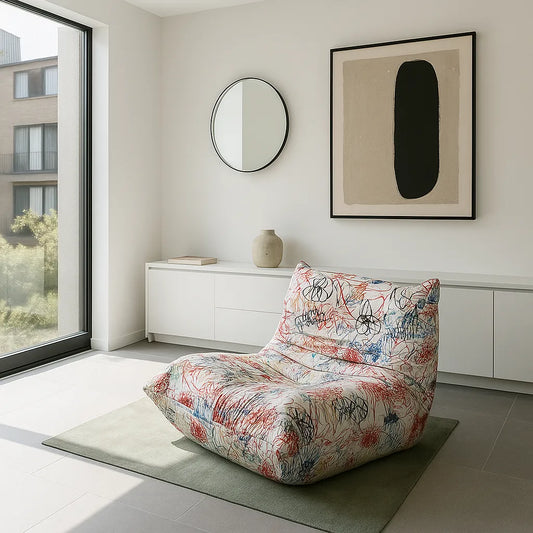 SketchStyle Single Floor Sofa