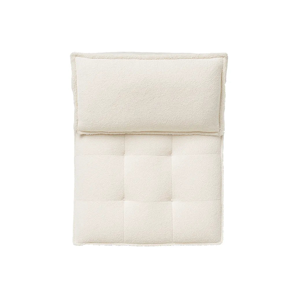 Piedmont Single Floor Sofa – Cream White