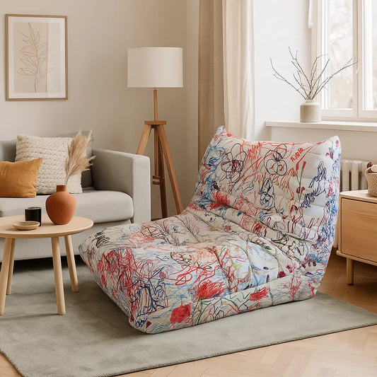 SketchStyle Single Floor Sofa
