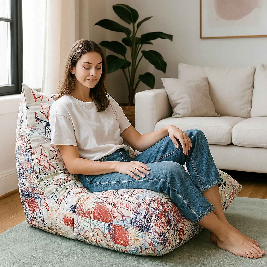 SketchStyle Single Floor Sofa